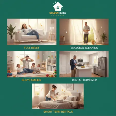 Deep house cleaning service showing ideal customers in Waterloo